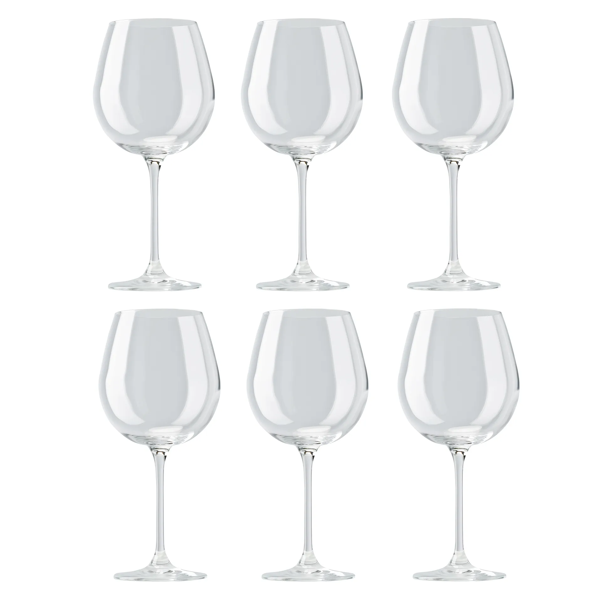DiVino Burgundy Rotweinglas 63cl 6er Pack, Klar Rosenthal