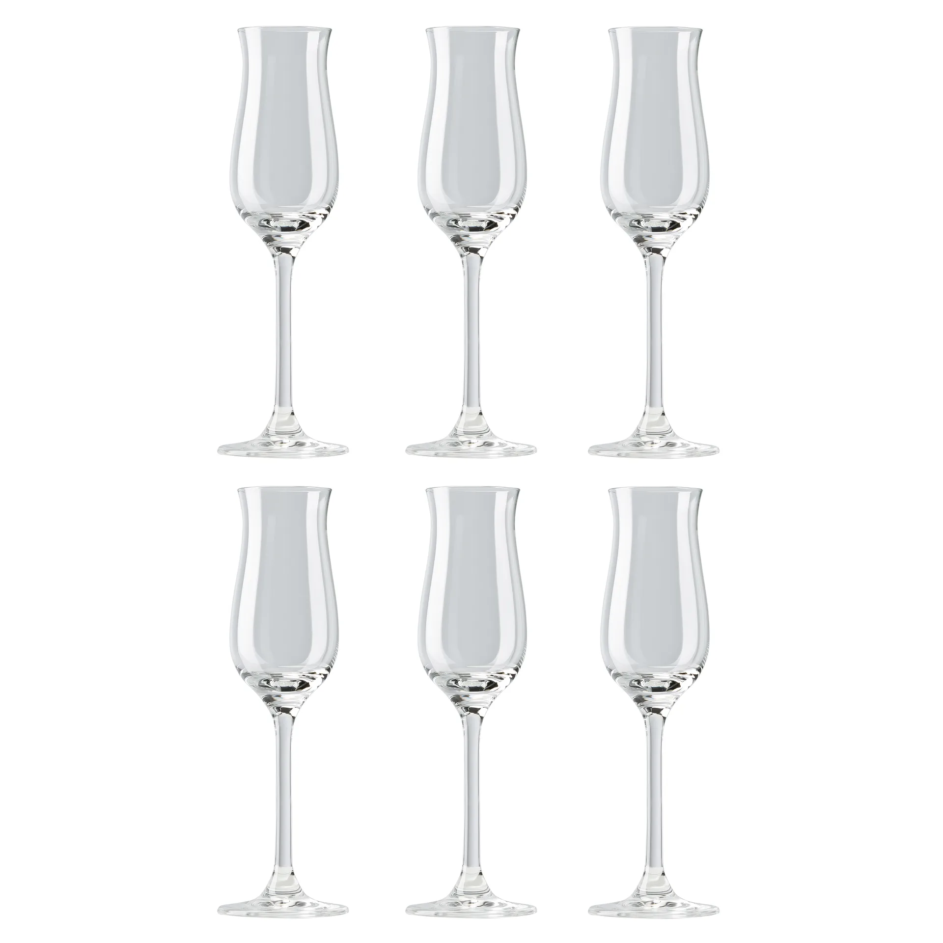 DiVino Grappaglas 10cl 6er Pack, Klar Rosenthal