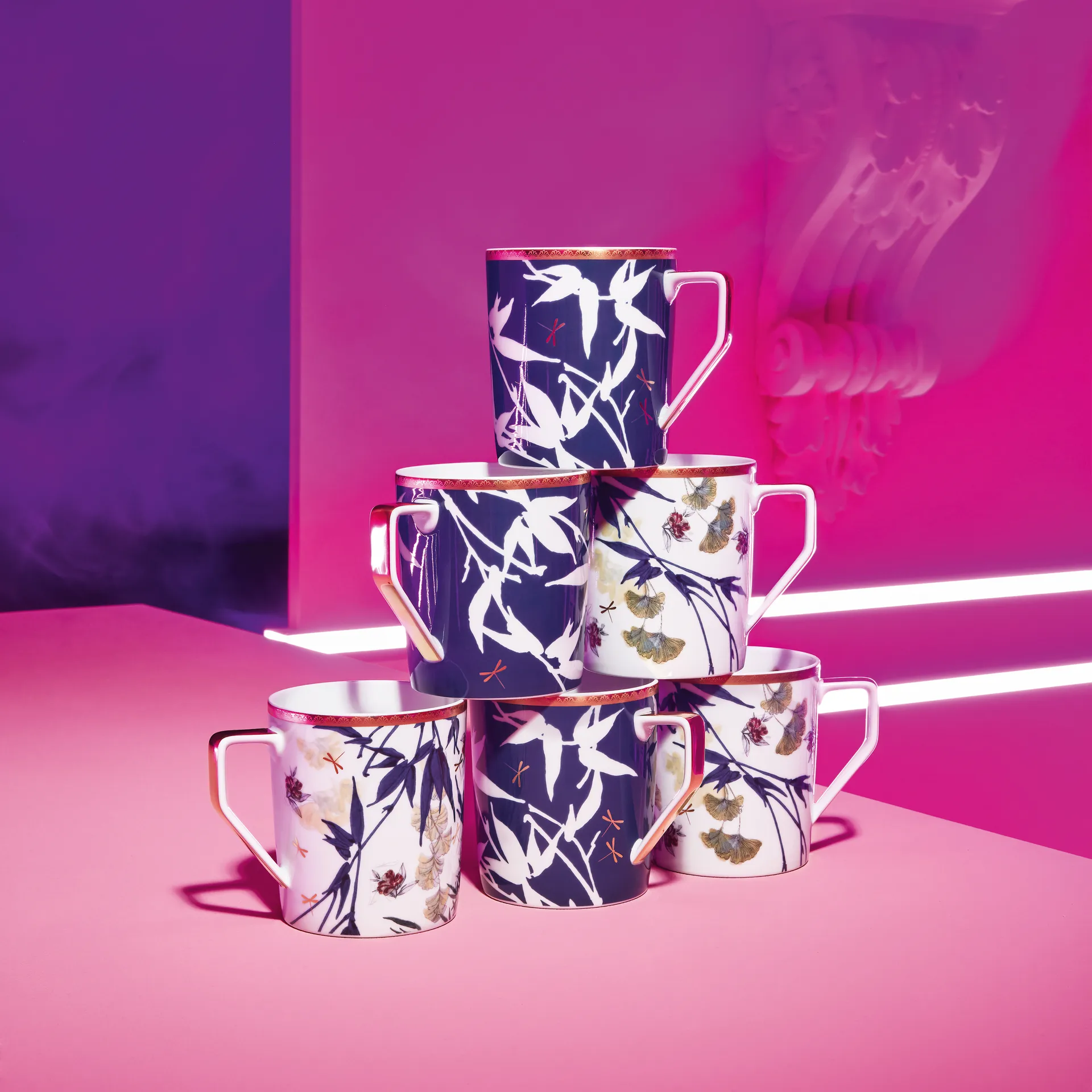 Rosenthal Heritage Turandot Tasse 36cl, Weiß Rosenthal