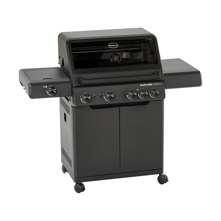 AllFlame Hero 4 Gasgrill - Schwarz - Rösle
