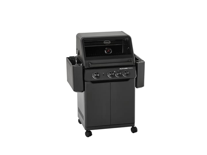 AllFlame Peer 3 Gasgrill, Schwarz Rösle