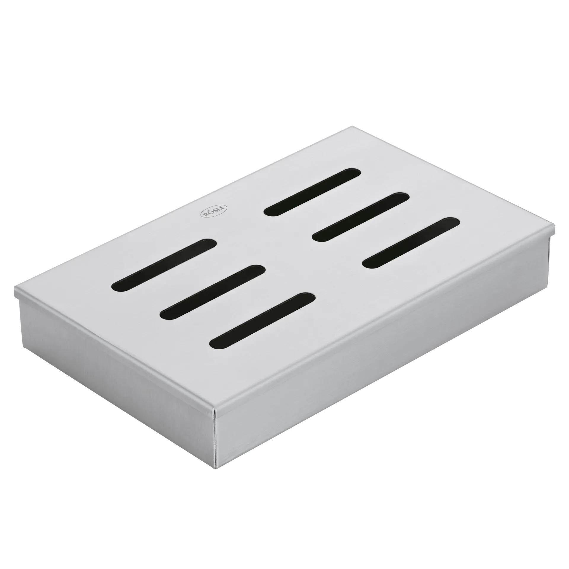 Räucherbox für Grill 21,5 cm, Stahl Rösle