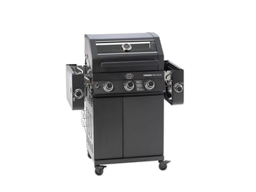 Videro PRO G3-S Vario + Gasgrill - Matt schwarz - Rösle