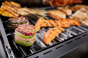 Videro PRO G4-SB Smart Vario + Gasgrill - Matt schwarz - Rösle