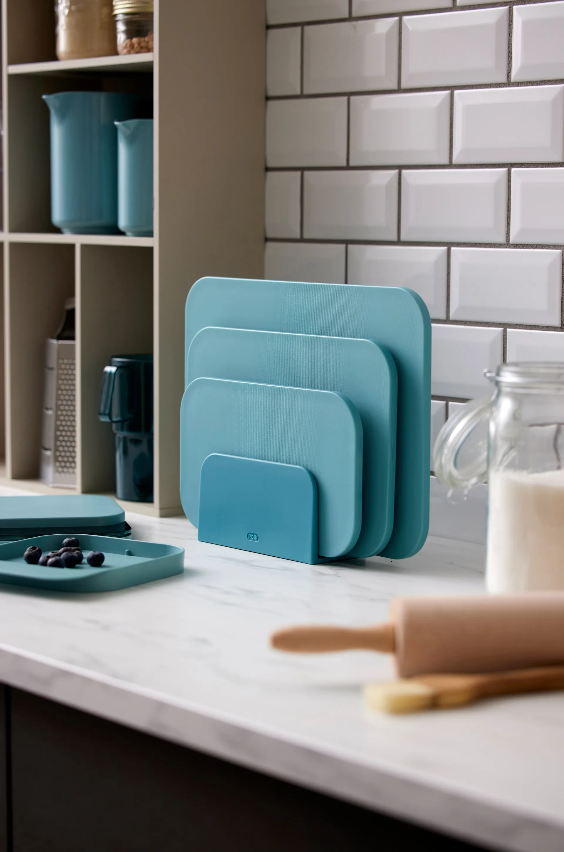 Choptima Schneidebrett M 20,5 x 30,5cm, Nordic green Rosti