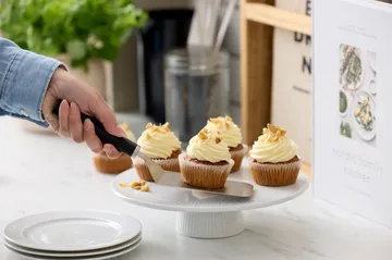 Emma Palettenmesser breit Stahl 26 cm - Black - Rosti