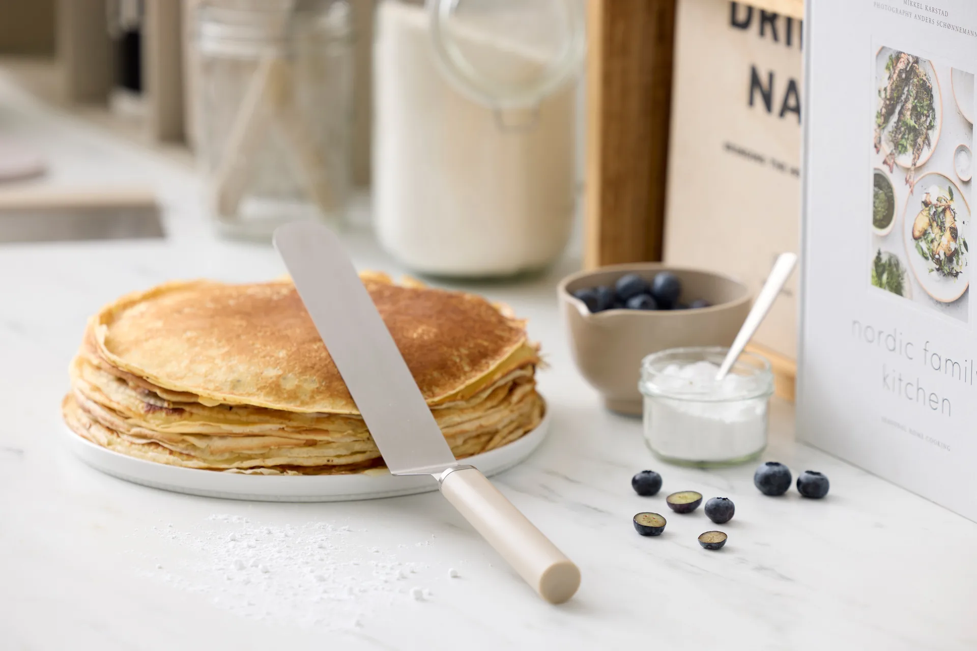 Emma Palettenmesser schmal Stahl 33 cm, Humus Rosti