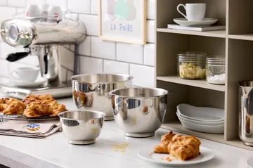 Margrethe Schüssel-Set 3-teilig - Edelstahl - Rosti