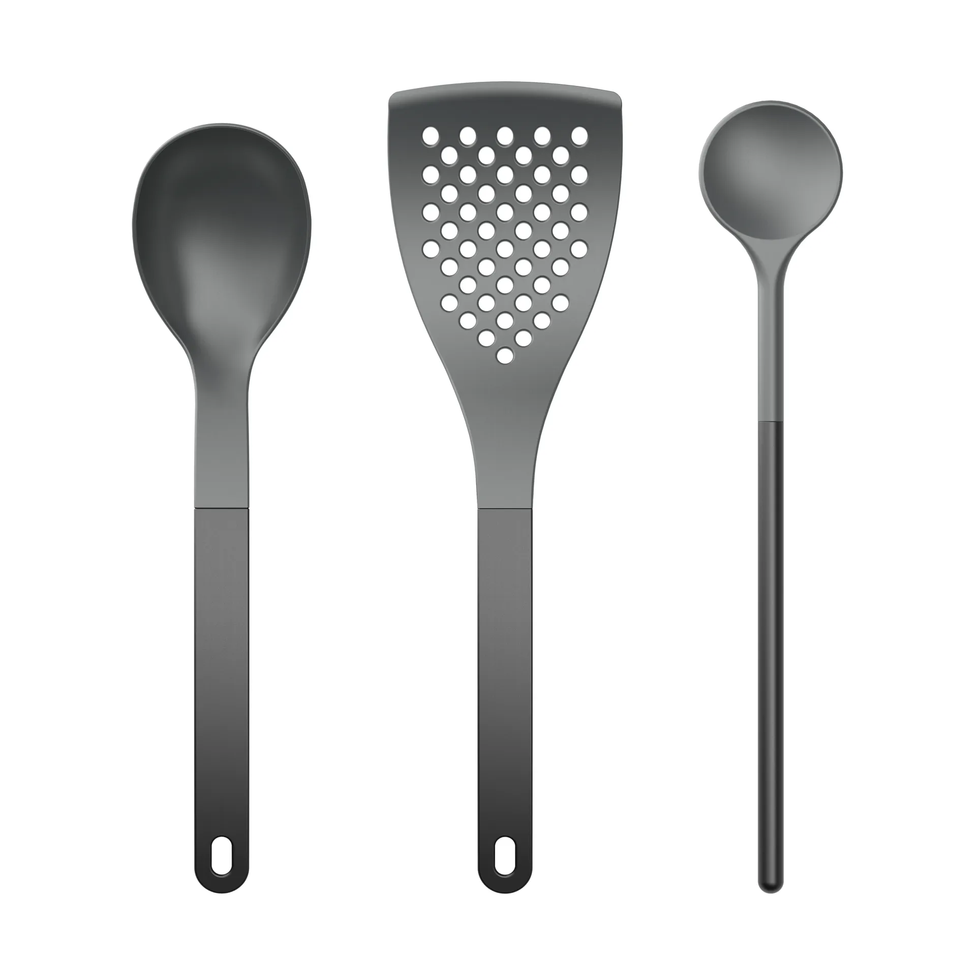 Optima Küchenutensilien 1 3 Teile, Schwarzes Nylon Rosti