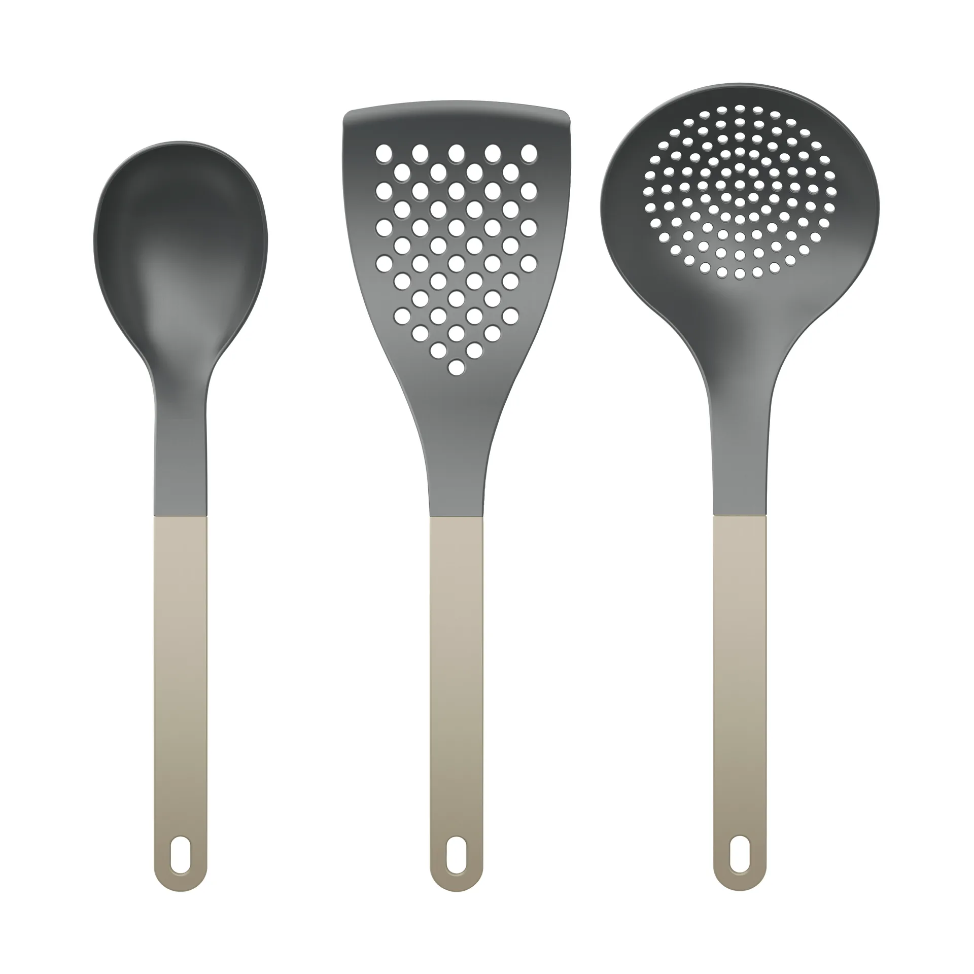 Optima Küchenutensilien 23 Teile, Humus-Nylon Rosti