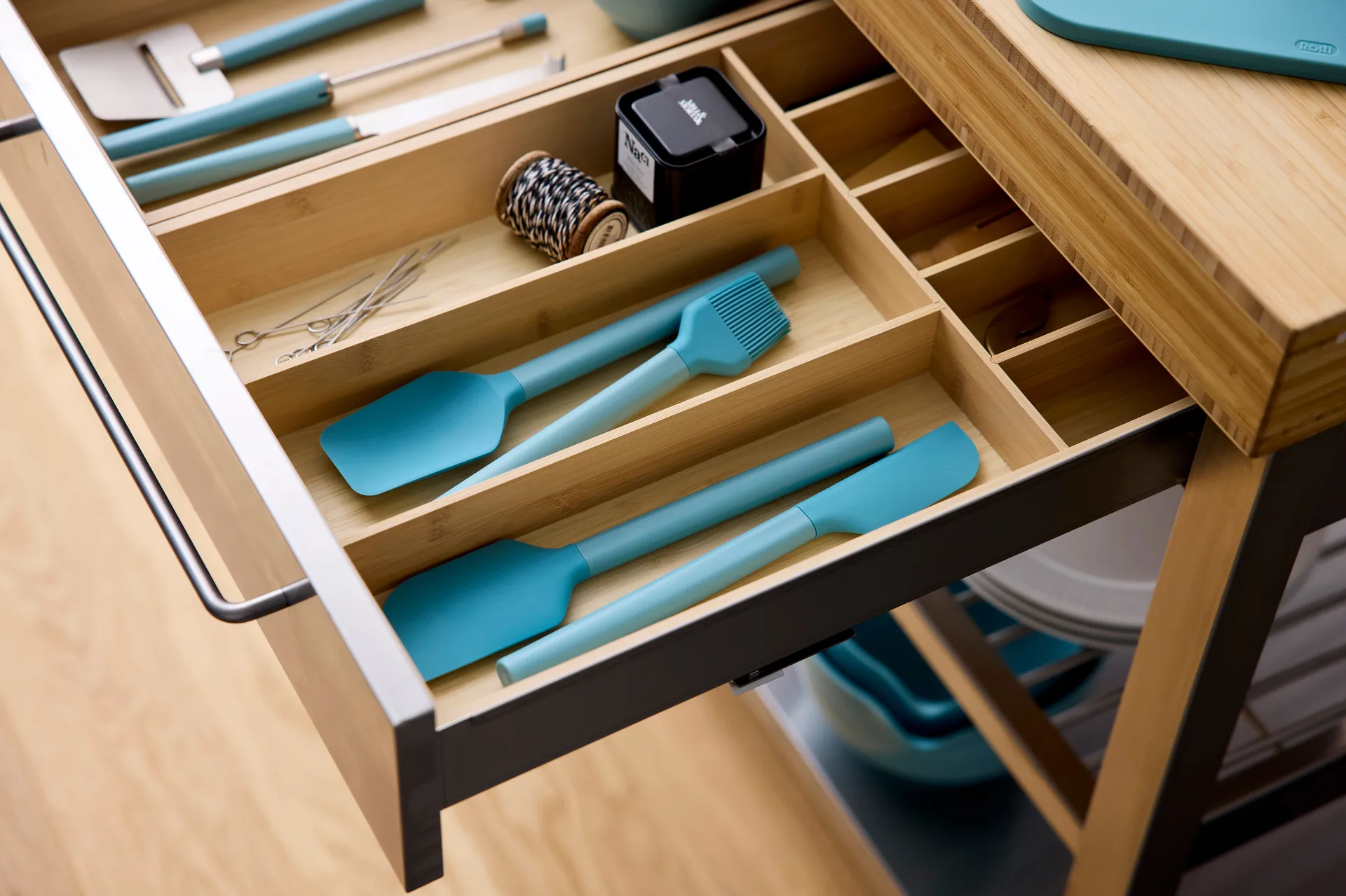 Rosti Emma Teigschaber schmal, Nordic green Rosti