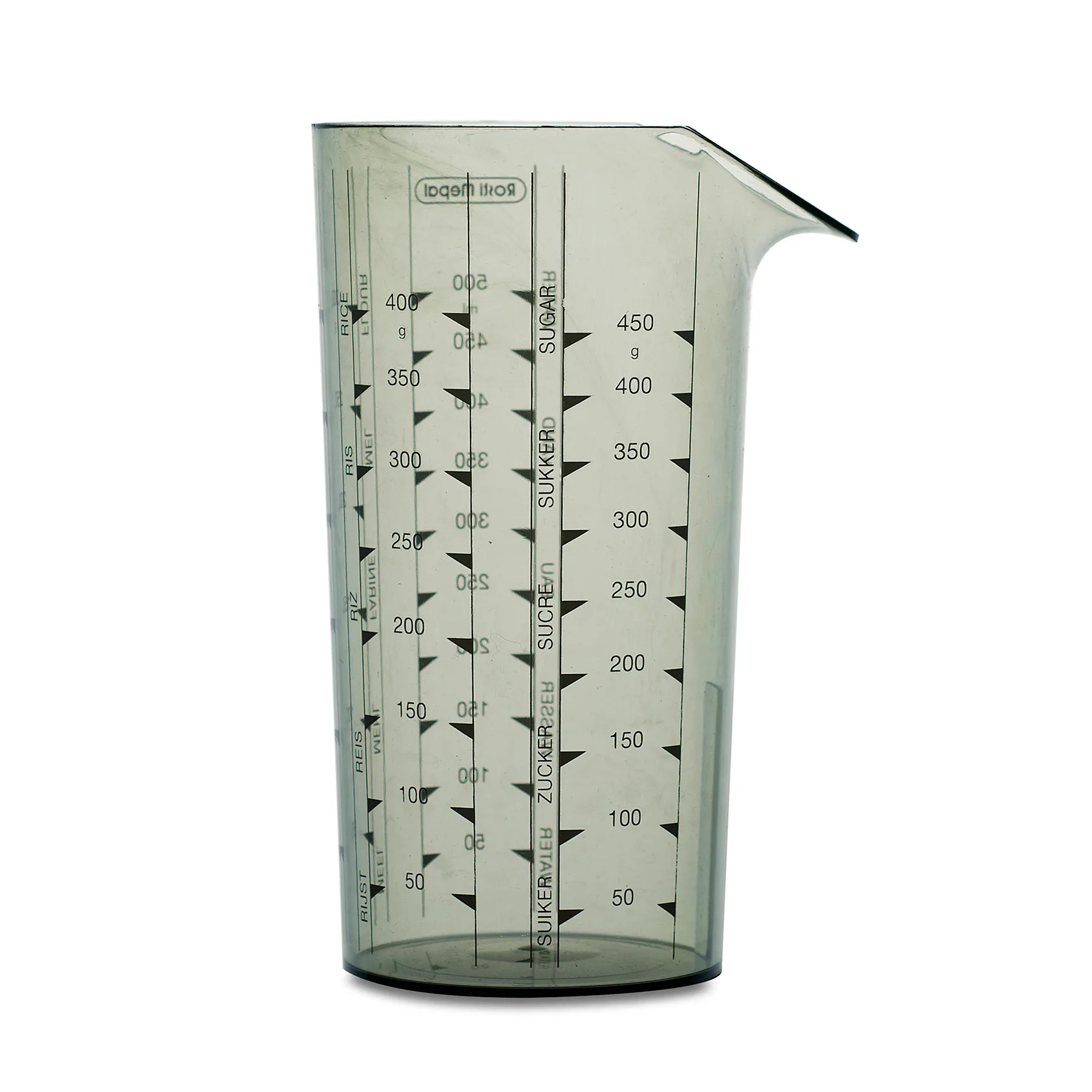 Rosti Messbecher 0,5 l, Rauchfarben Rosti