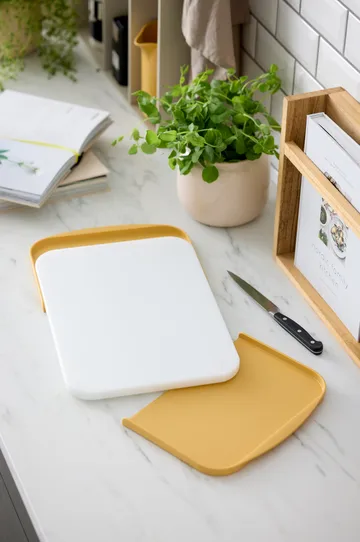 Separa Schneidebrett mit Tabletts - Curry, 39×26 cm - Rosti
