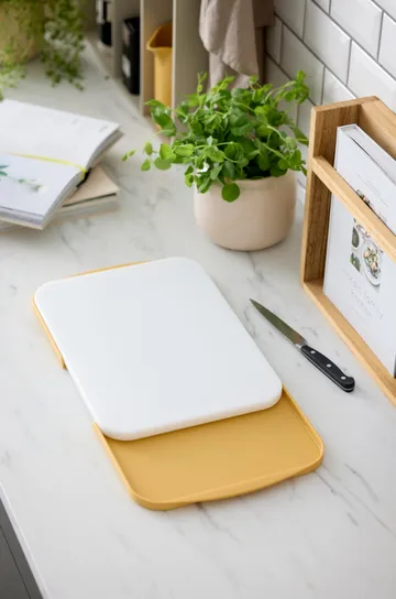Separa Schneidebrett mit Tabletts - Curry, 39×26 cm - Rosti