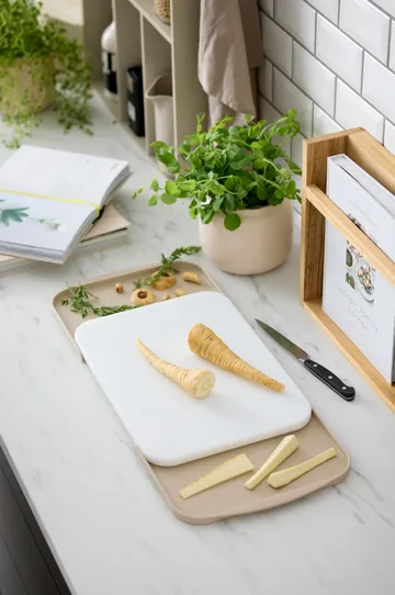 Separa Schneidebrett mit Tabletts - Humus, 39×26 cm - Rosti