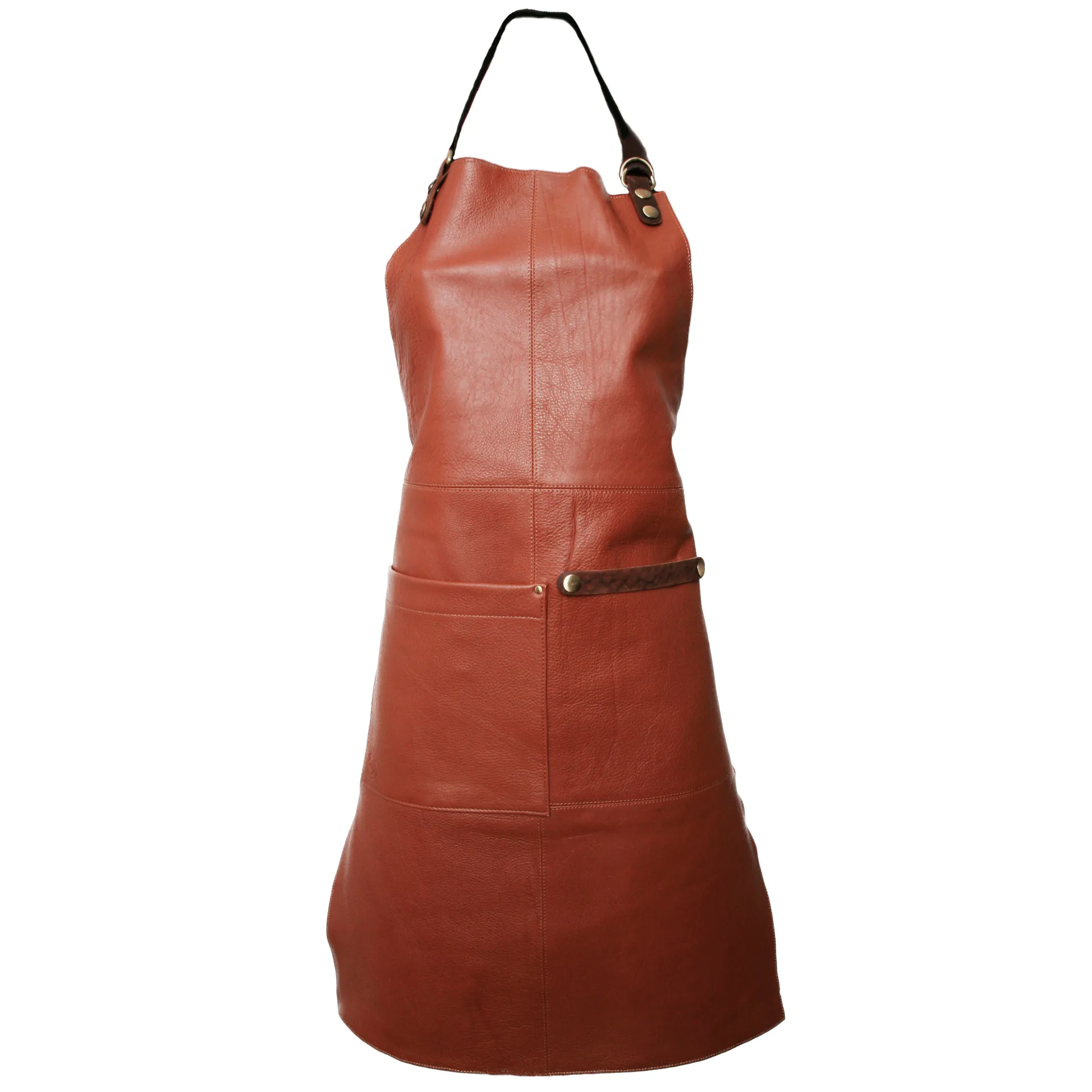 Ørskov Gourmet Leder-Schürze, Cognac Ørskov