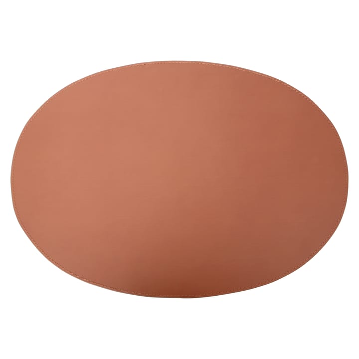 Ørskov Platzdecke Leder oval 47 x 34cm, Cognac Ørskov