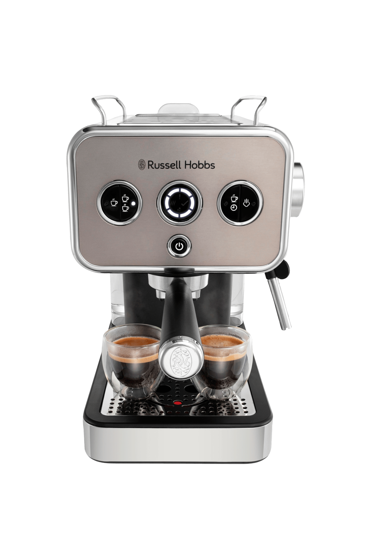 Russell Hobbs Distinctions Espressomaschine Titanium