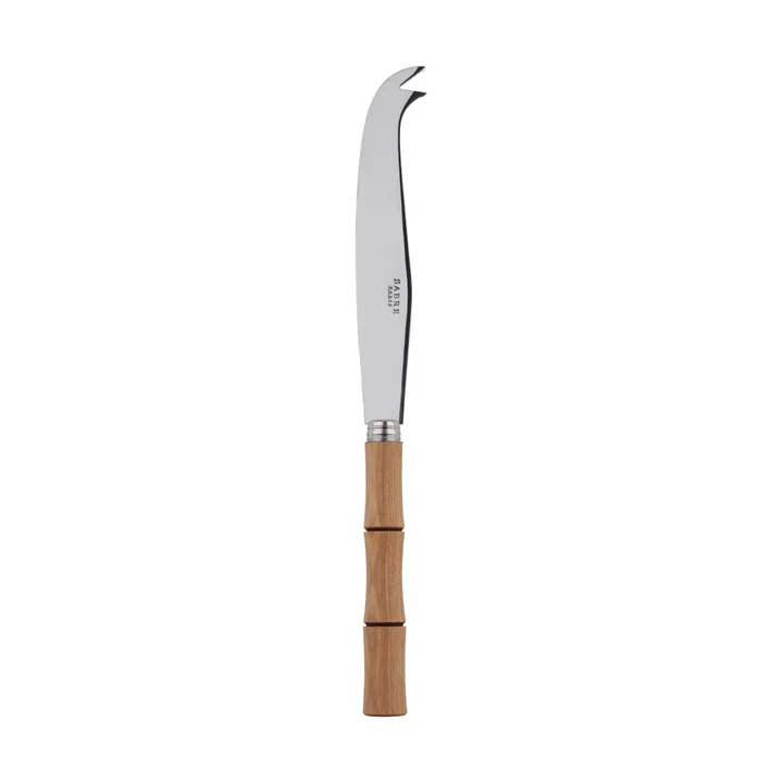 Bamboo shape Käsemesser 16 cm - Light wood laminated - SABRE Paris