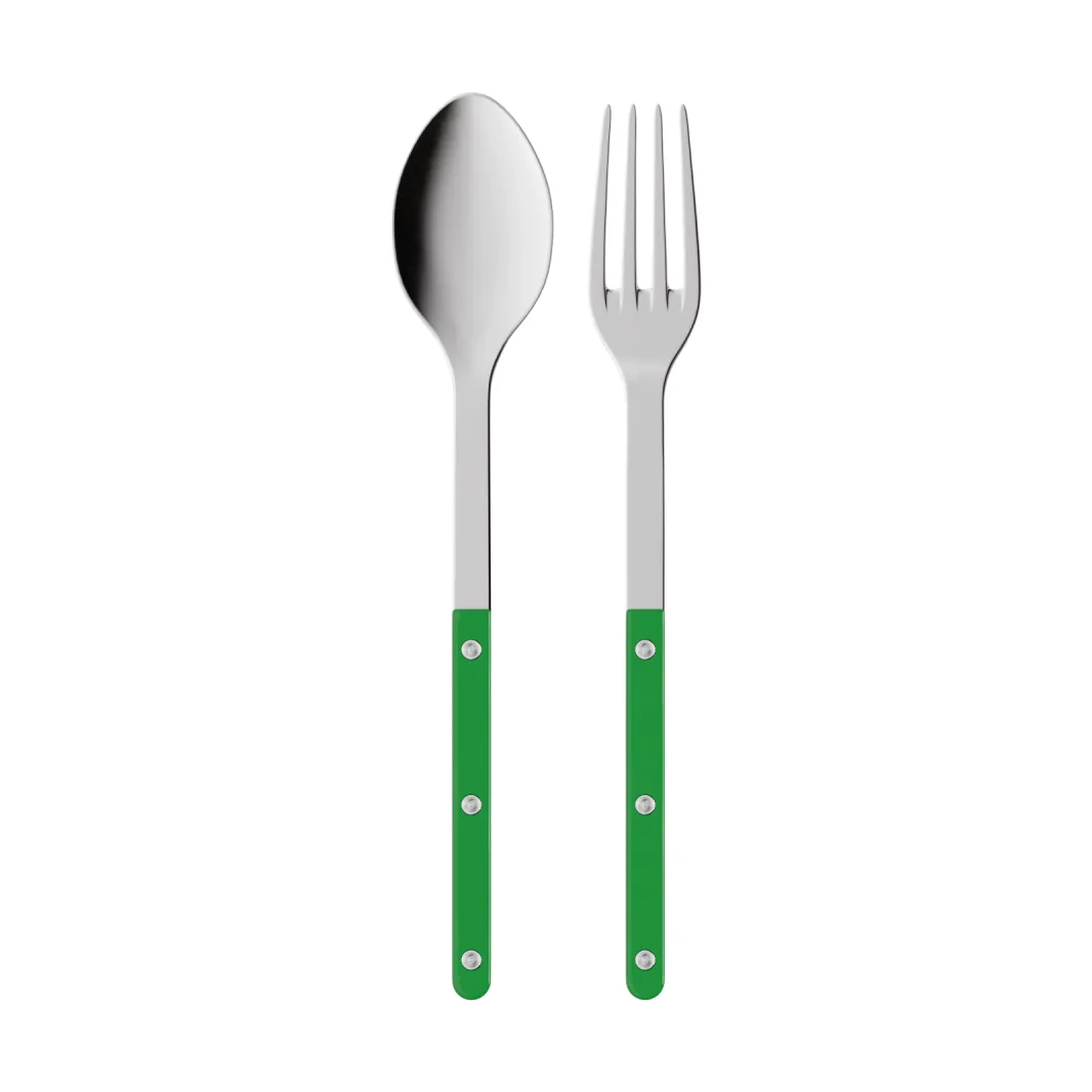 Bistrot solides Servierbesteck 2-teilig, Garden green SABRE Paris