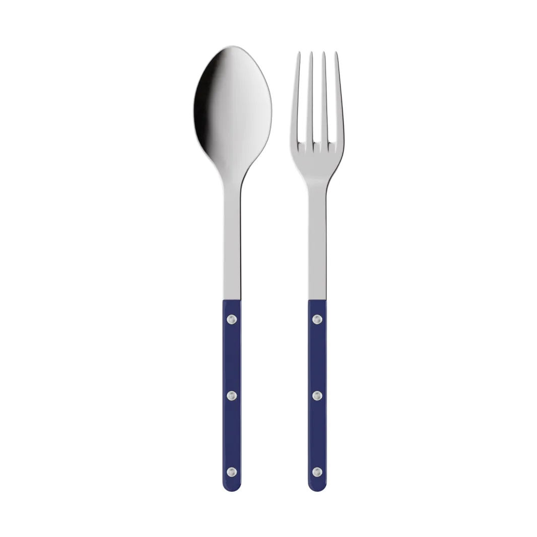 Bistrot solides Servierbesteck 2-teilig, Navy blue SABRE Paris