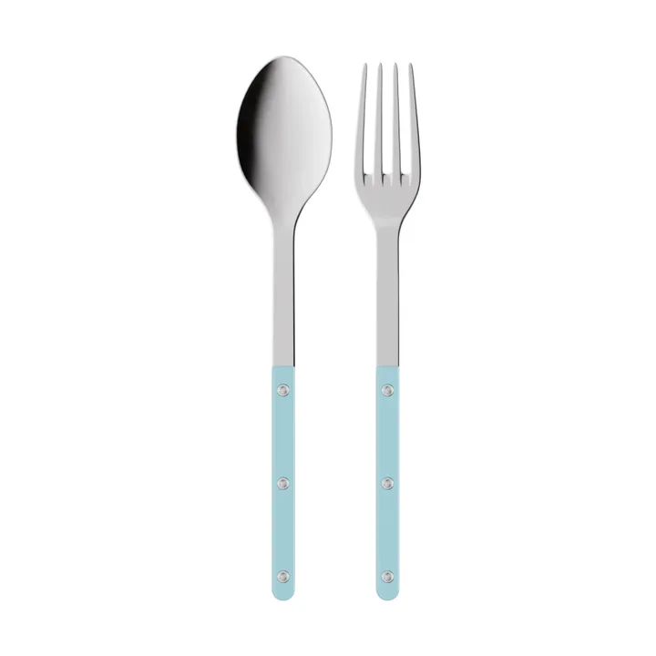 Bistrot solides Servierbesteck 2-teilig - Pastel blue - SABRE Paris