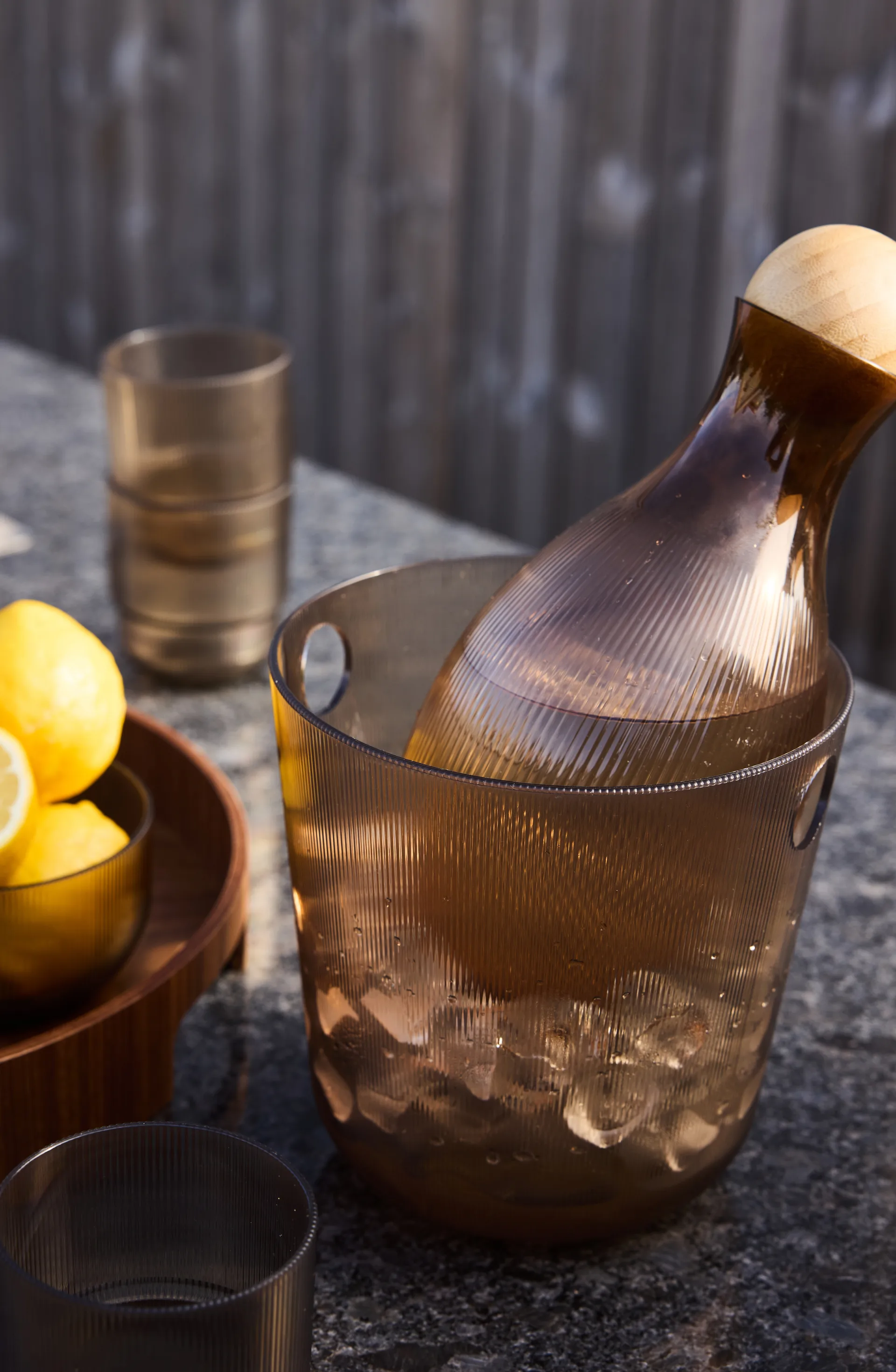 Billi Karaffe 1,4 L, Braun Sagaform