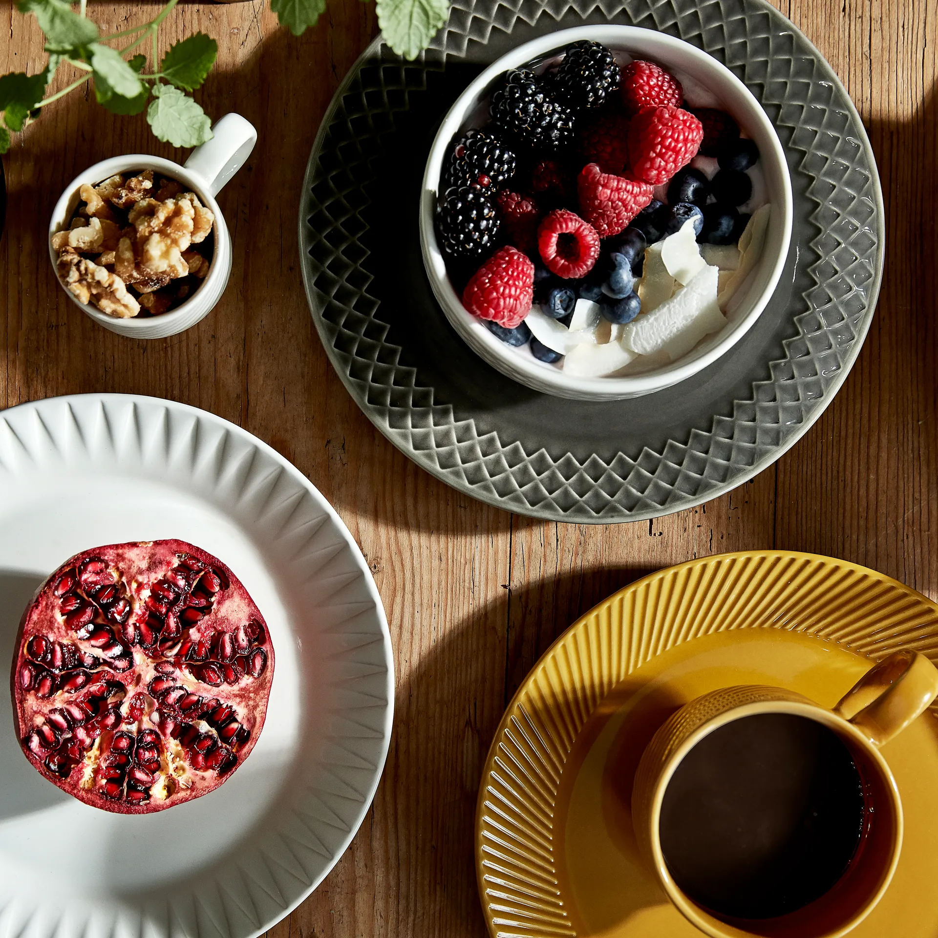 Coffee & More kleiner Teller, Grau Sagaform