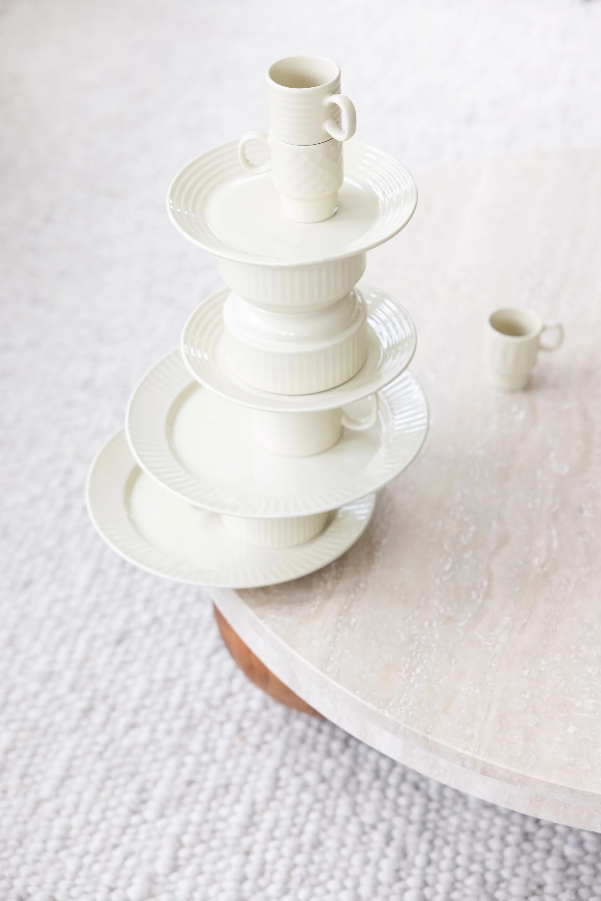 Coffee & More Teetasse 2er-Pack, Beige Sagaform