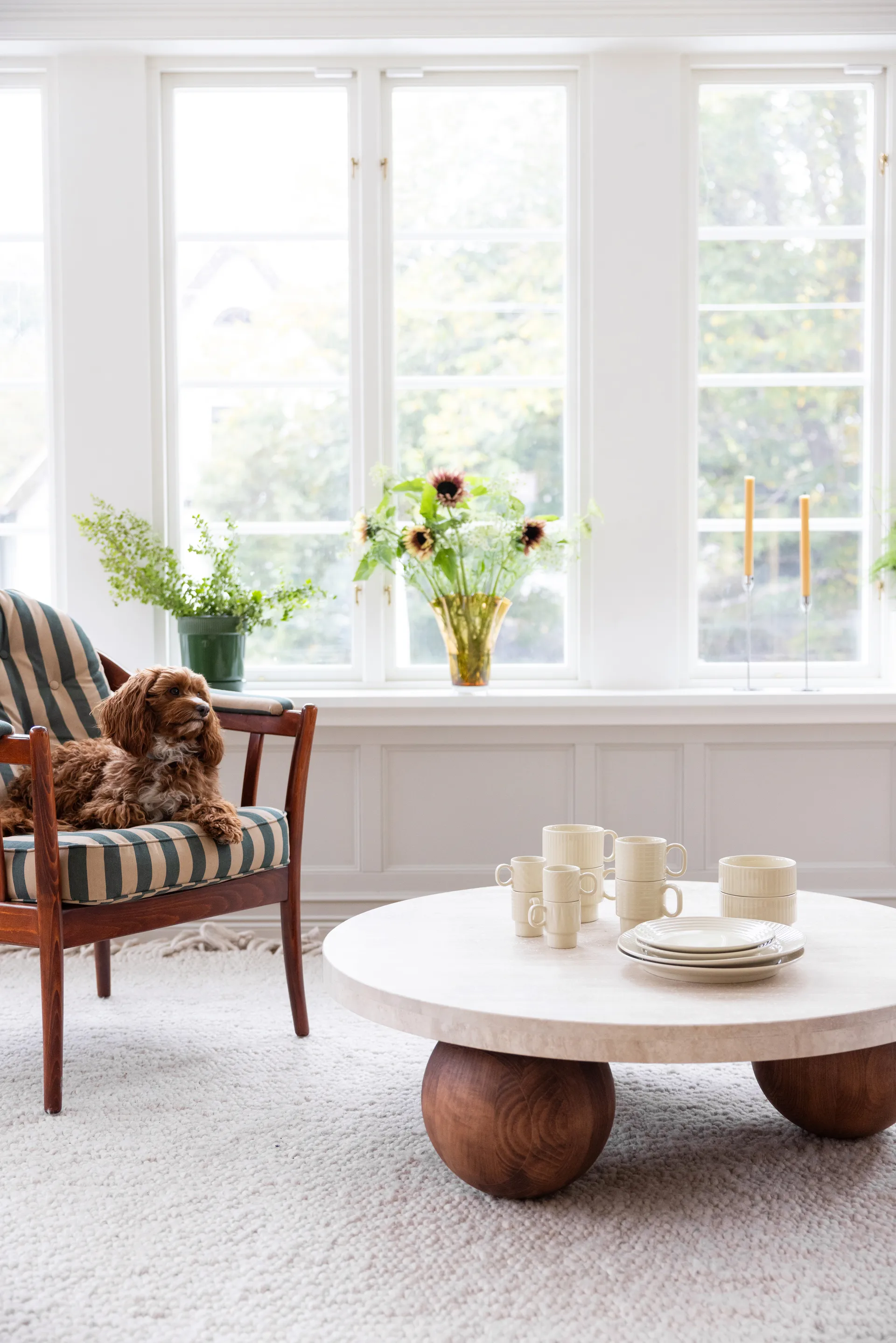 Coffee & More Teetasse 2er-Pack, Beige Sagaform