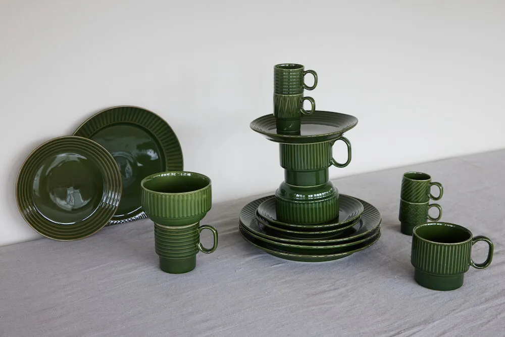 Coffee & More Teetasse 2er-Pack, Grün Sagaform