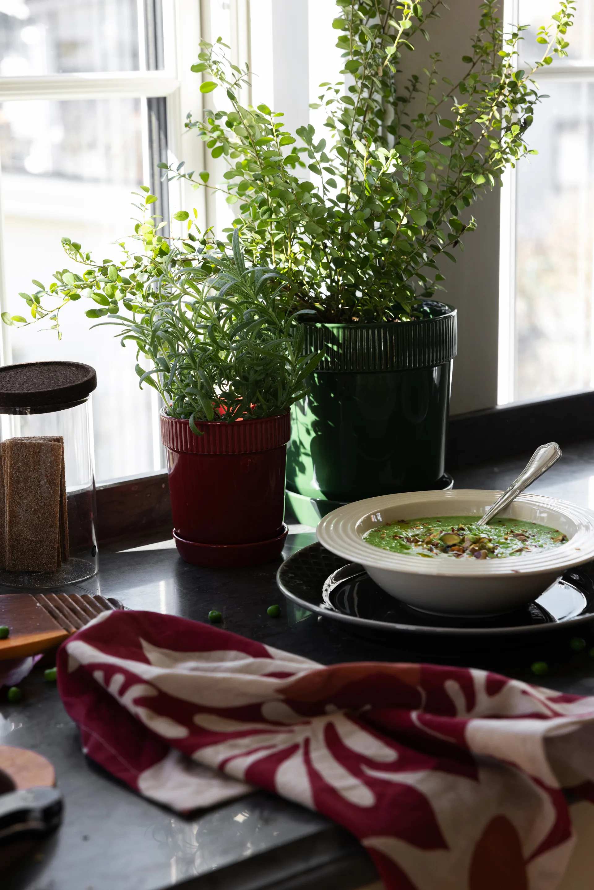 Coffee & More tiefer Teller Ø22 cm, Beige Sagaform