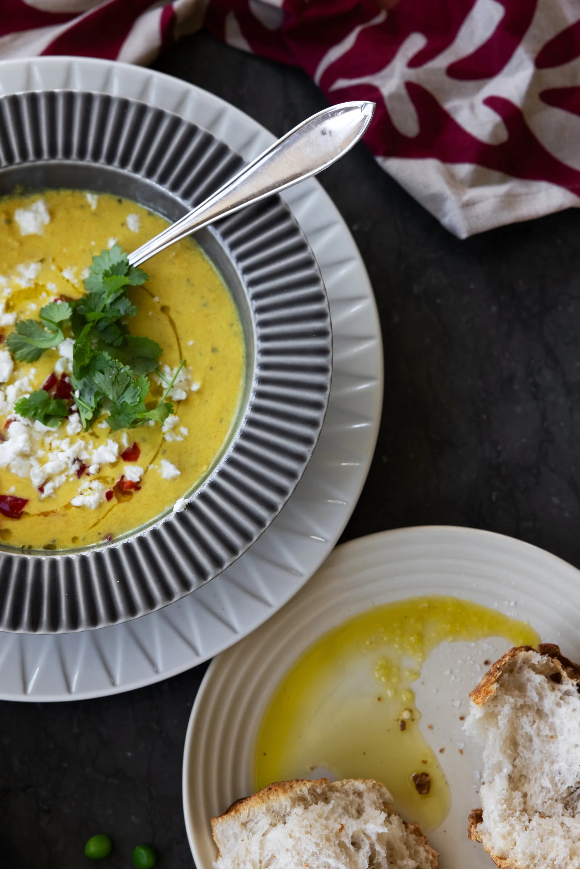 Coffee & More tiefer Teller Ø22 cm, Grau Sagaform