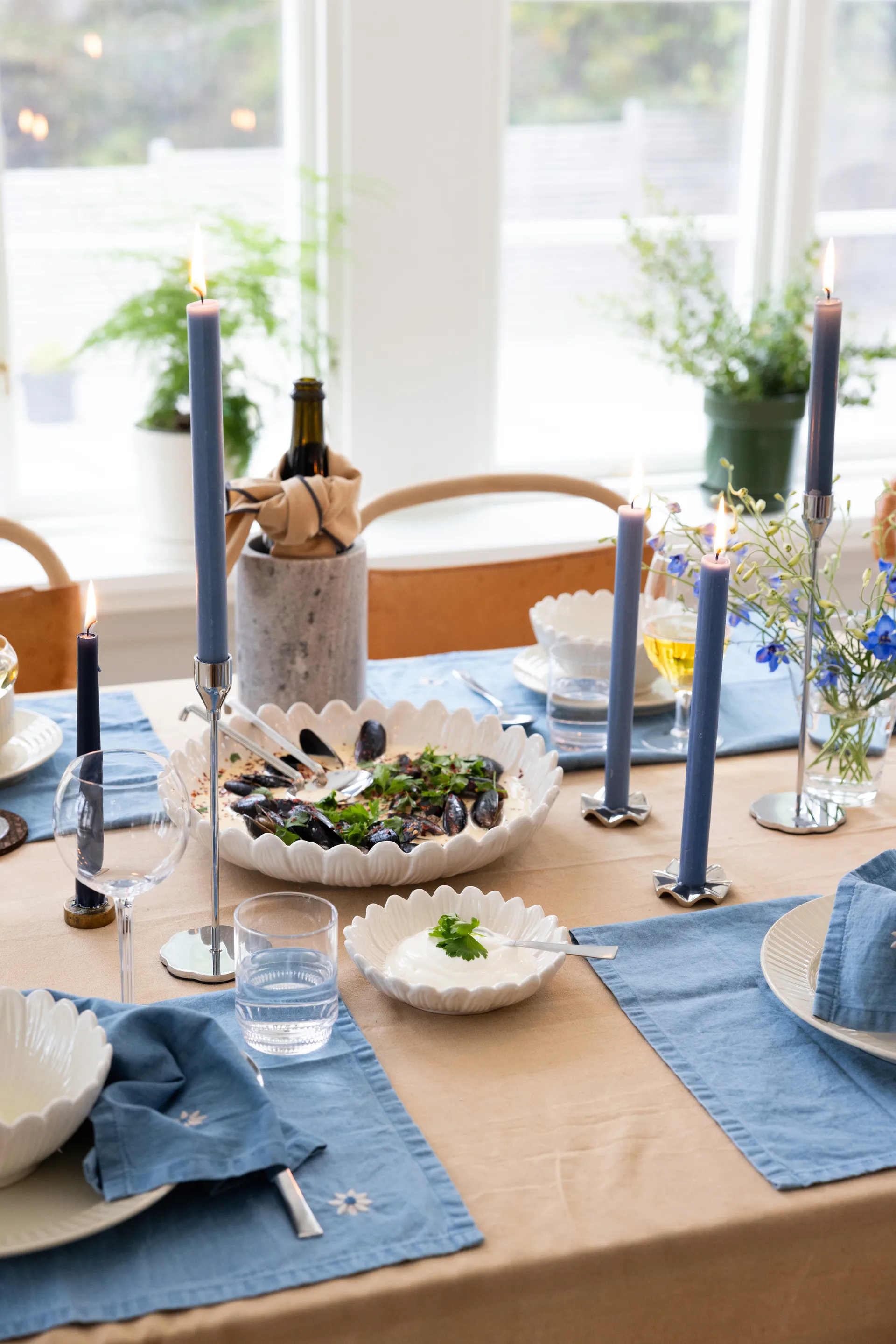 Dagny tiefe Schale Ø32 cm, Weiß Sagaform