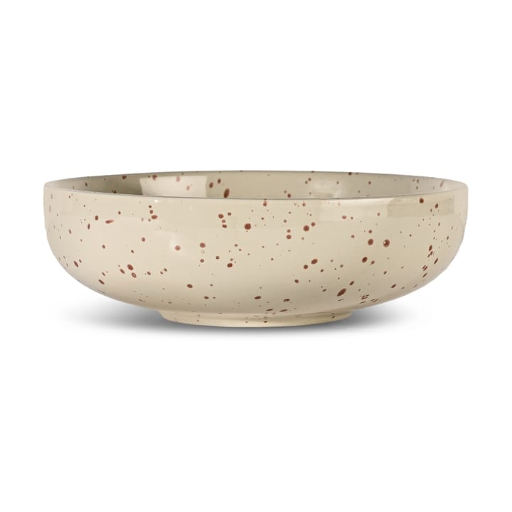 Ditte Servierschale - Beige-Weinrot - Sagaform