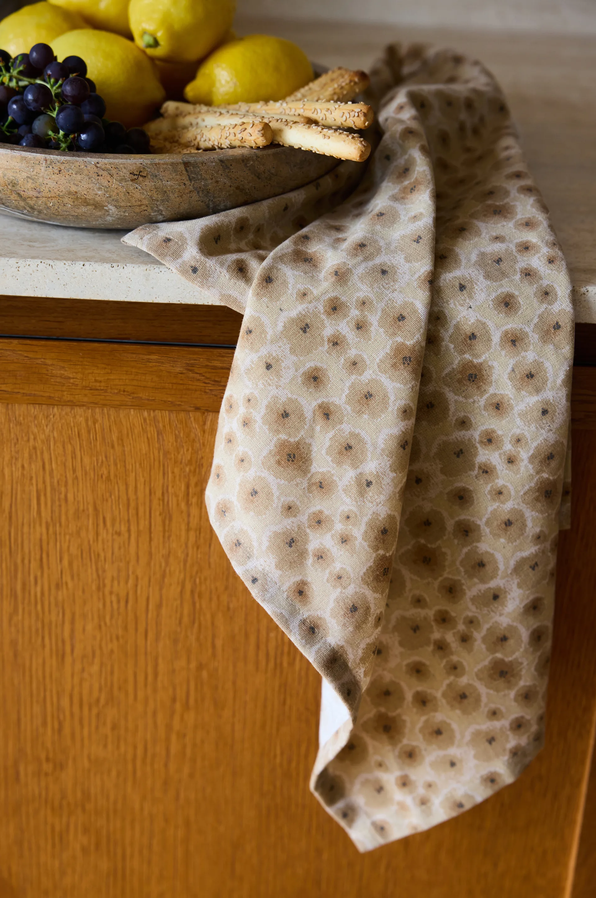 Edith Küchenschürze 50x70 cm 2er Pack, Gemischt beige Sagaform