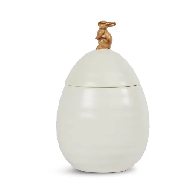 Ellen Harzgefäß mit Deckel Ø11,5 cm, Creme Sagaform