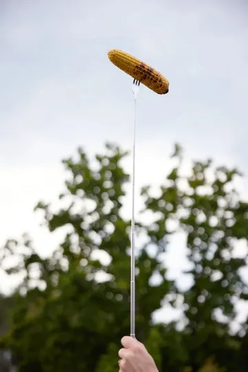 Fredde Wurstgabel klappbar - Edelstahl-Gummiholz - Sagaform