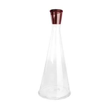 Gurken Karaffe - Klar-Dunkelrot, 1,2 l - Sagaform