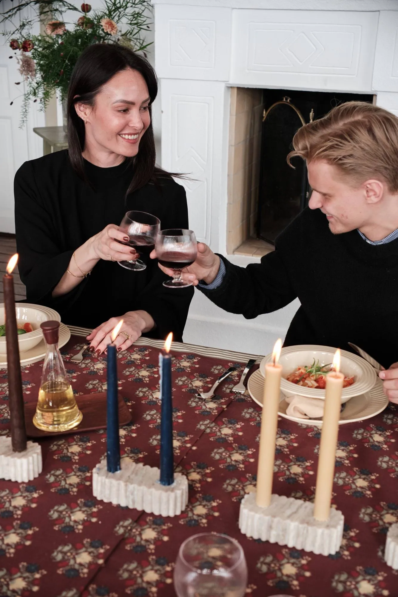 Gurken Öl-/Essigkaraffe, Klar-Dunkelrot, 25 cl Sagaform
