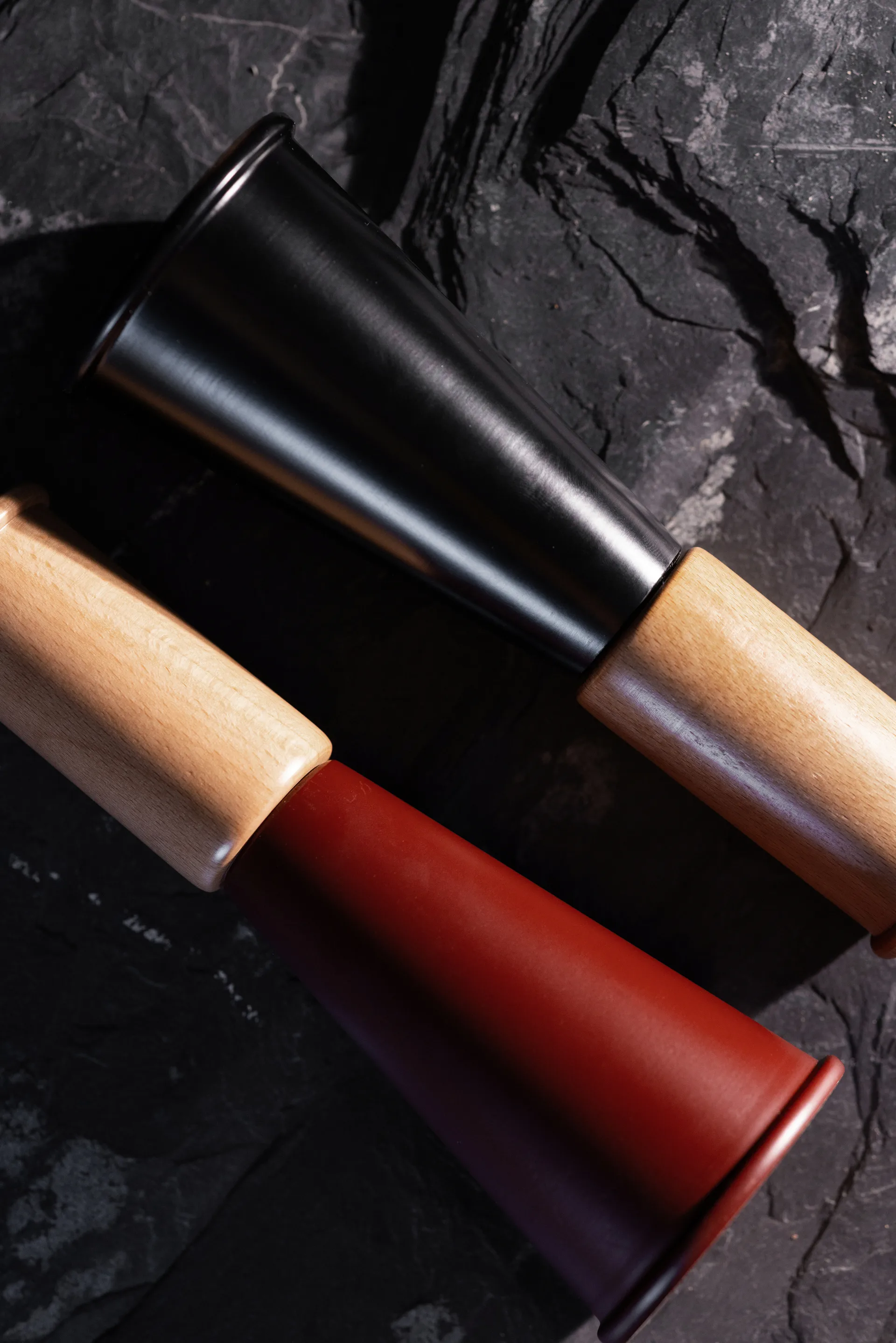 Gurken Salz- und Pfeffermühle mittel 20,5 cm, Rot-braun Sagaform