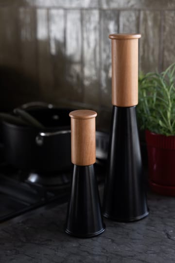 Gurken Salz- und Pfeffermühle mittel 20,5 cm - Schwarz-braun - Sagaform