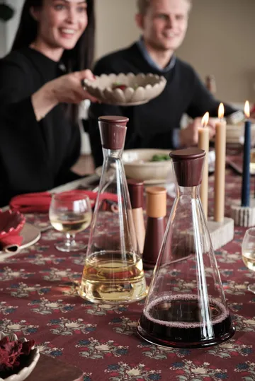 Gurken Weinkaraffe - Klar-Dunkelrot, 1,6 l - Sagaform