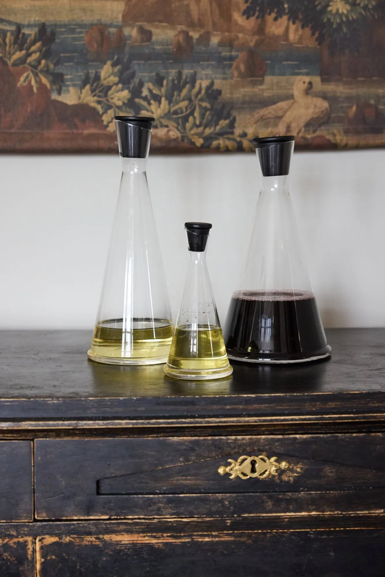 Gurken Weinkaraffe, Klar-Schwarz, 1,6 l Sagaform