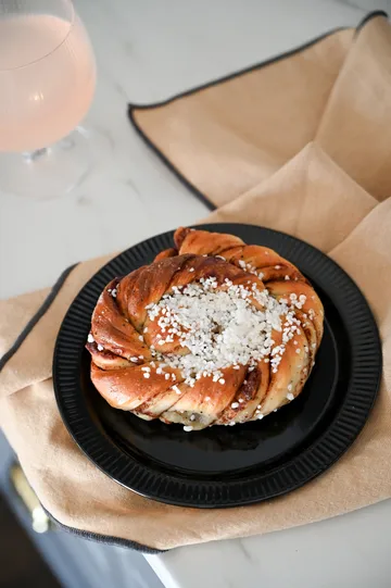 Inka Dessertteller - Schwarz, Ø17 cm - Sagaform