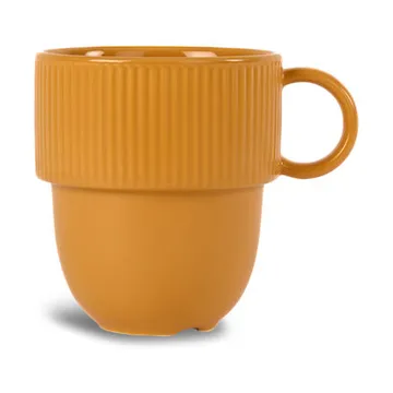 Inka-Tasse mit Henkel 27 cl - Gelb - Sagaform