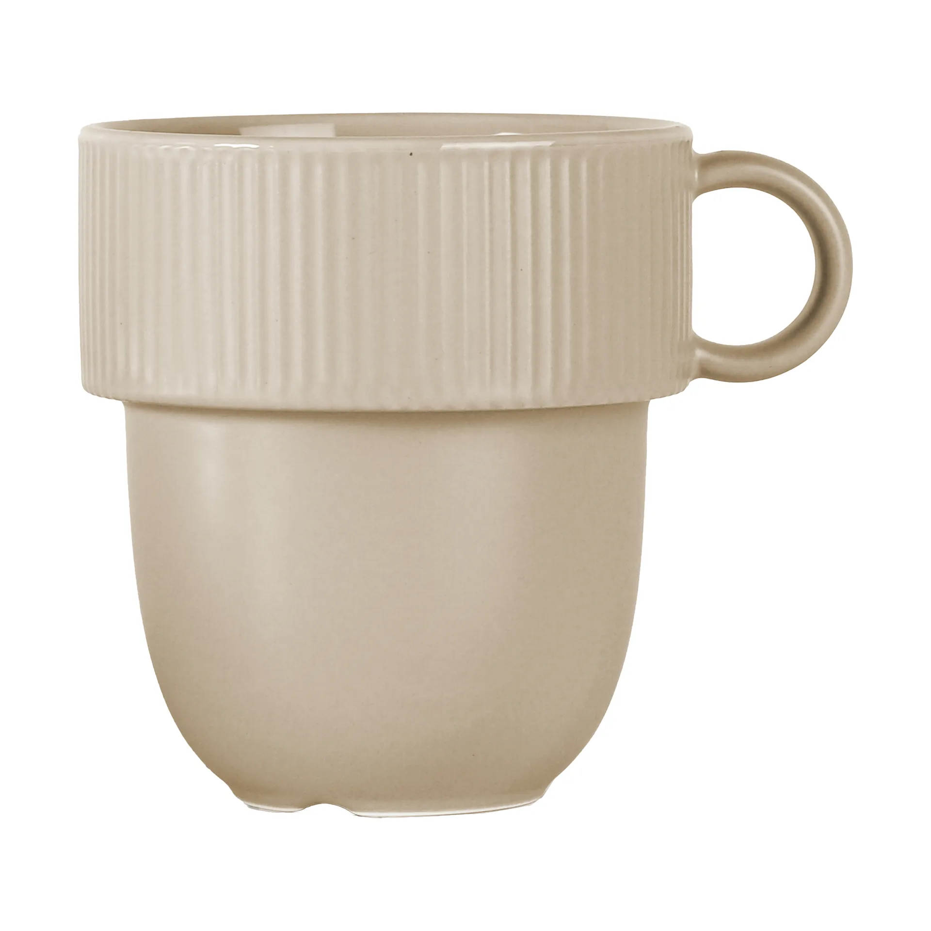 Inka Teetasse 37,5 cl, Beige-warm grau Sagaform