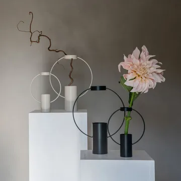 Moon Vase 30cm - Schwarz - Sagaform