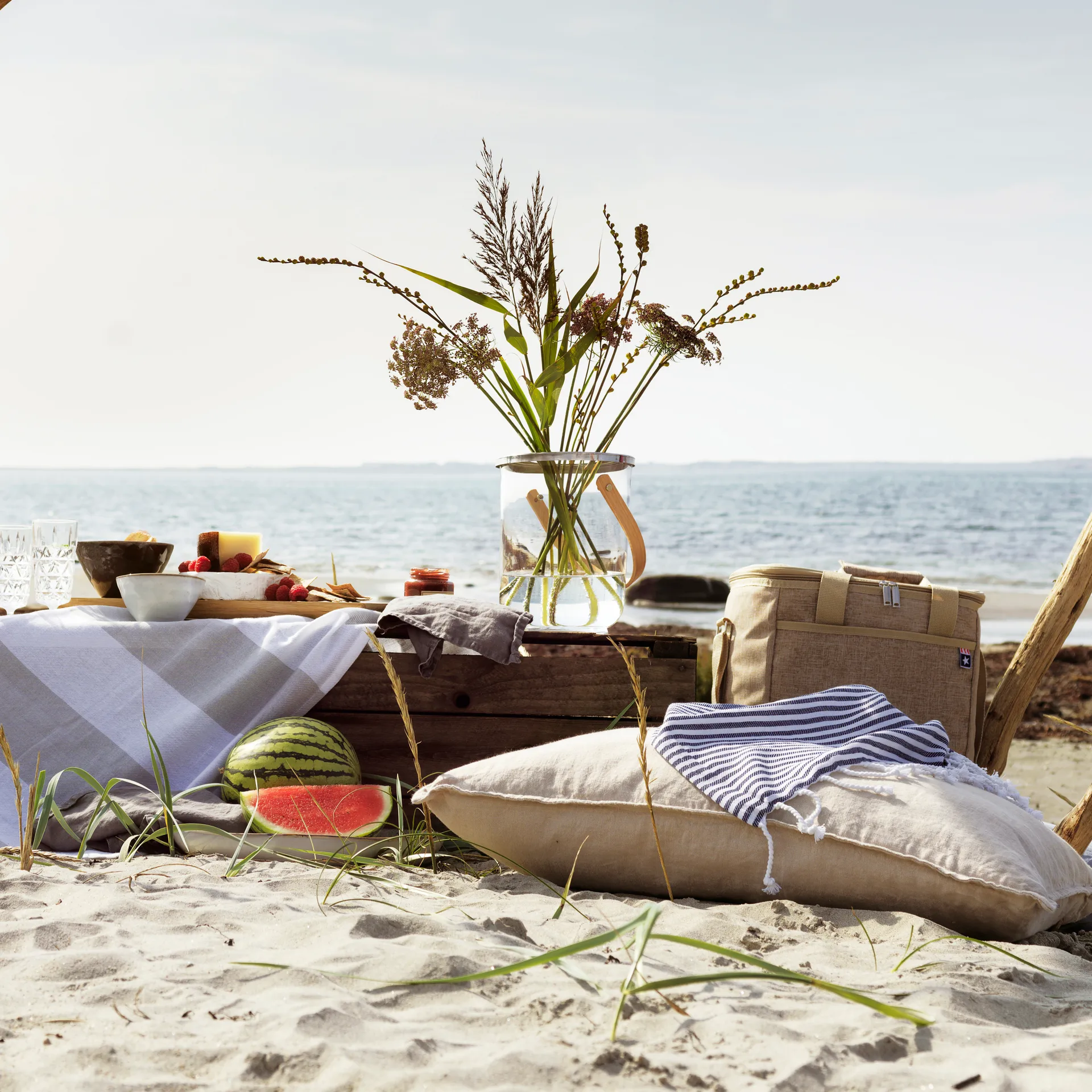 Nature Lanterne mit Henkel, Eiche Sagaform