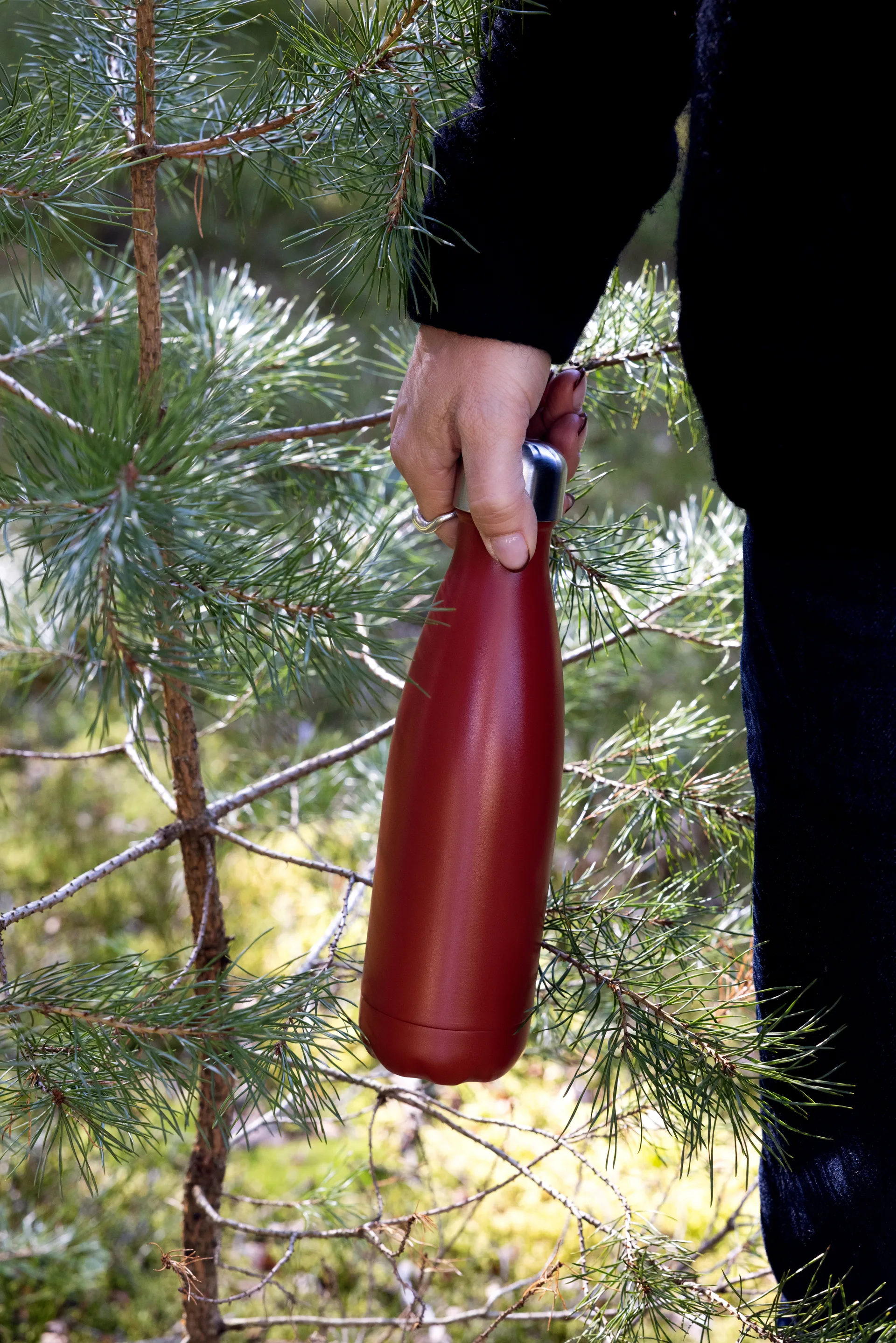 Nils Stahlflasche 50cl, Rot Pantone Sagaform